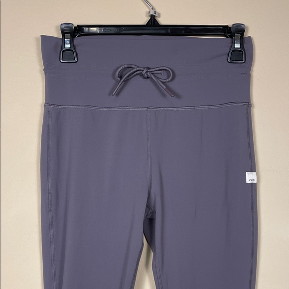 Vuori Women’s Daily Legging Purple Gray Tie Waist Athletic Gym Workout - Picture 2 of 7